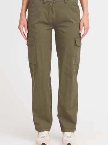 regular Pantaloni cargo 'Loco' di Oxmo in verde: frontale