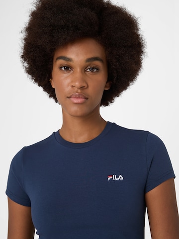 FILA - Camisa 'Trivero' em azul
