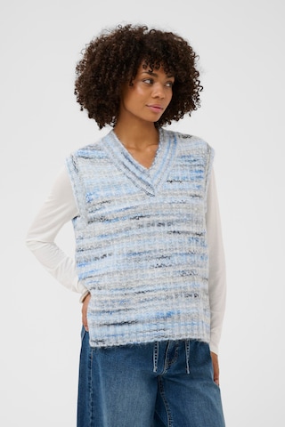 Pull-over 'CUBilo' CULTURE en bleu : devant