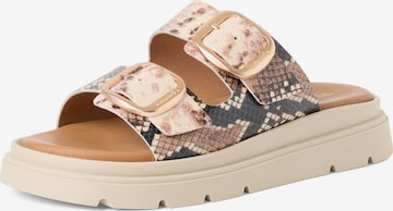 Tamaris Pantolette in Beige: Vorderseite