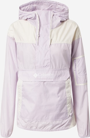 COLUMBIA Athletic Jacket 'Challenger' in Purple: front