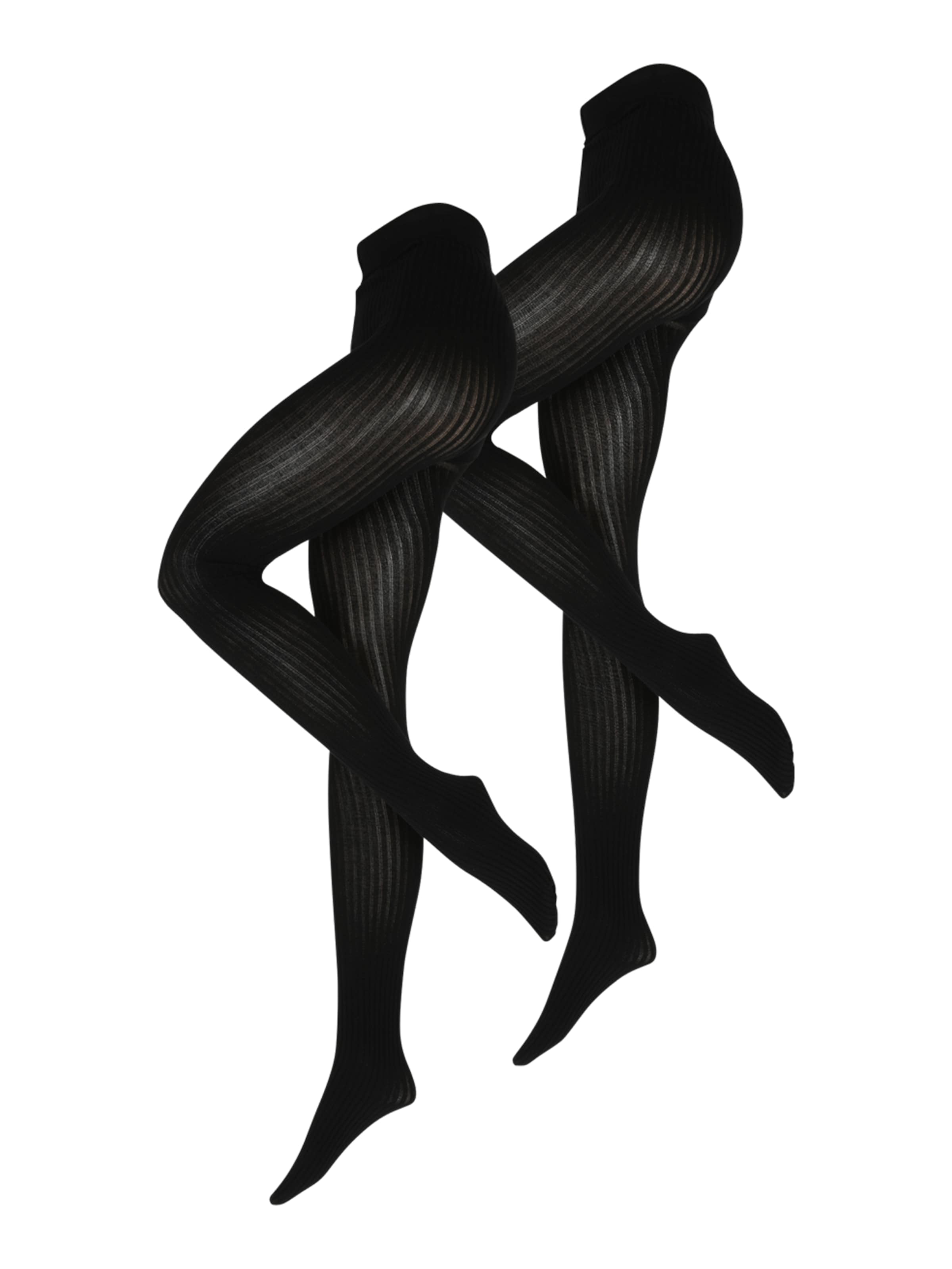 MAMALICIOUS Normální Punčocháče 'MLZOE' – černá: přední strana