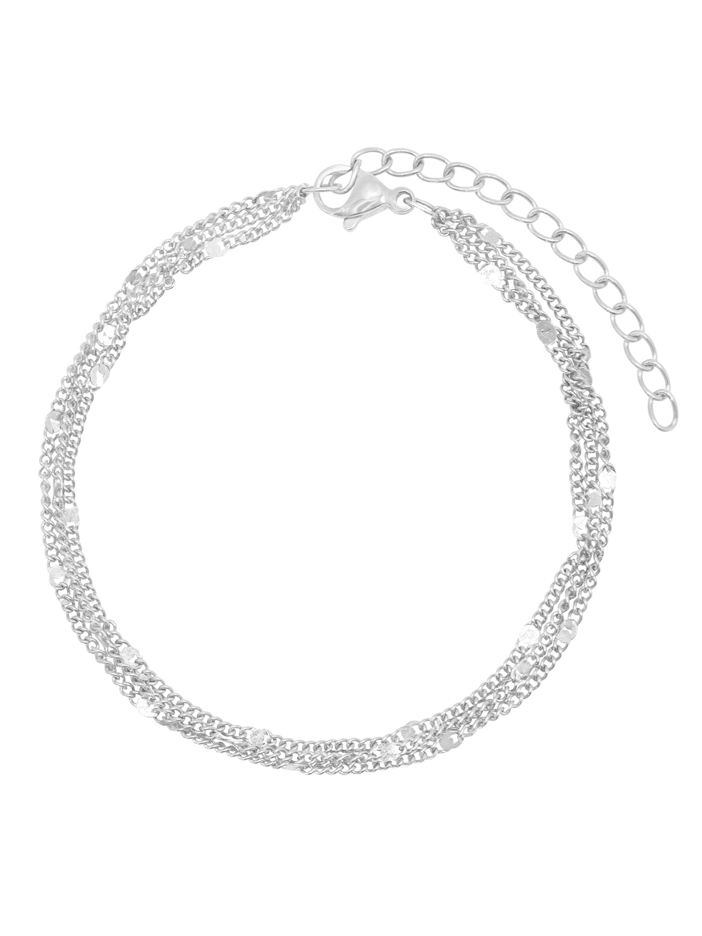 Heideman Armband 'Deliah' in Silber: Vorderseite