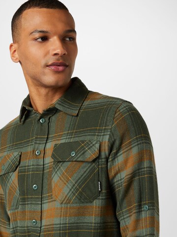 Whistler Regular fit Athletic Button Up Shirt 'Jamba' in Green