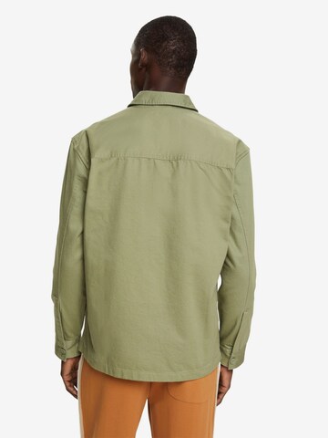 ESPRIT Regular fit Button Up Shirt in Green