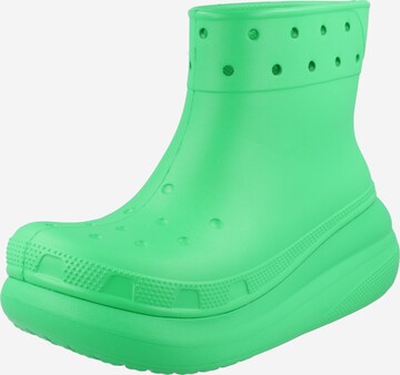 Crocs Γαλότσα σε πράσινο: μπροστά