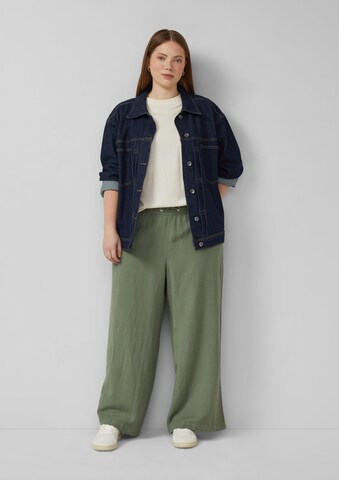 QS Regular Broek in Groen