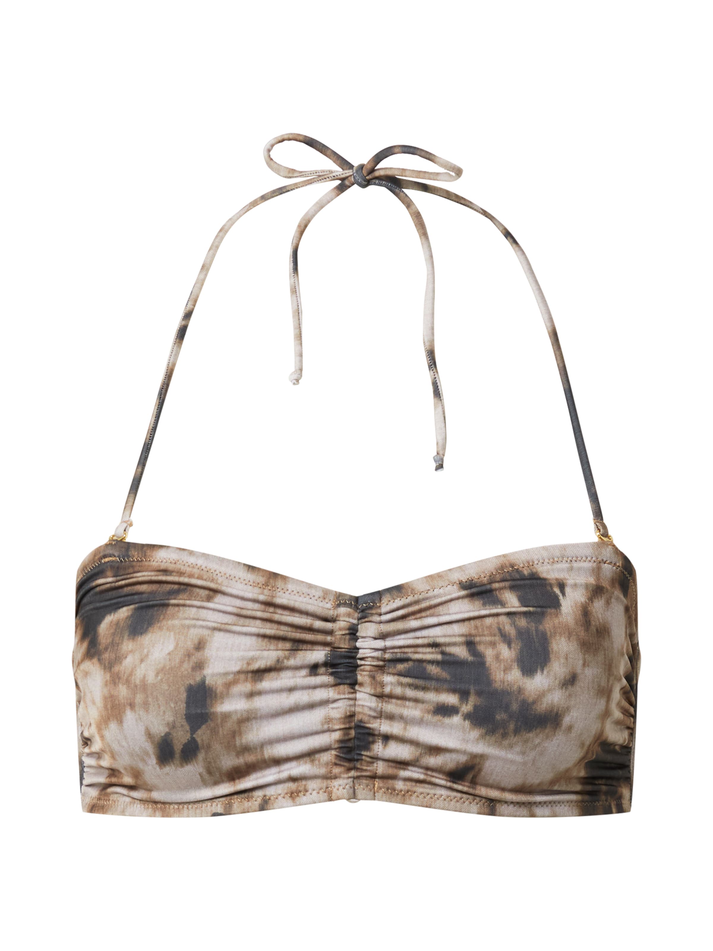 Samsøe Samsøe Бандо Верх бикини 'Gytea' в Коричневый: спереди