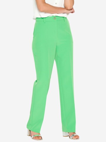 LolaLiza Bootcut Kalhoty – zelená
