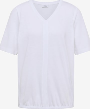 CECIL Shirt in Weiß: Vorderseite