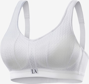 LASCANA ACTIVE Sport-BH in Weiß: Vorderseite