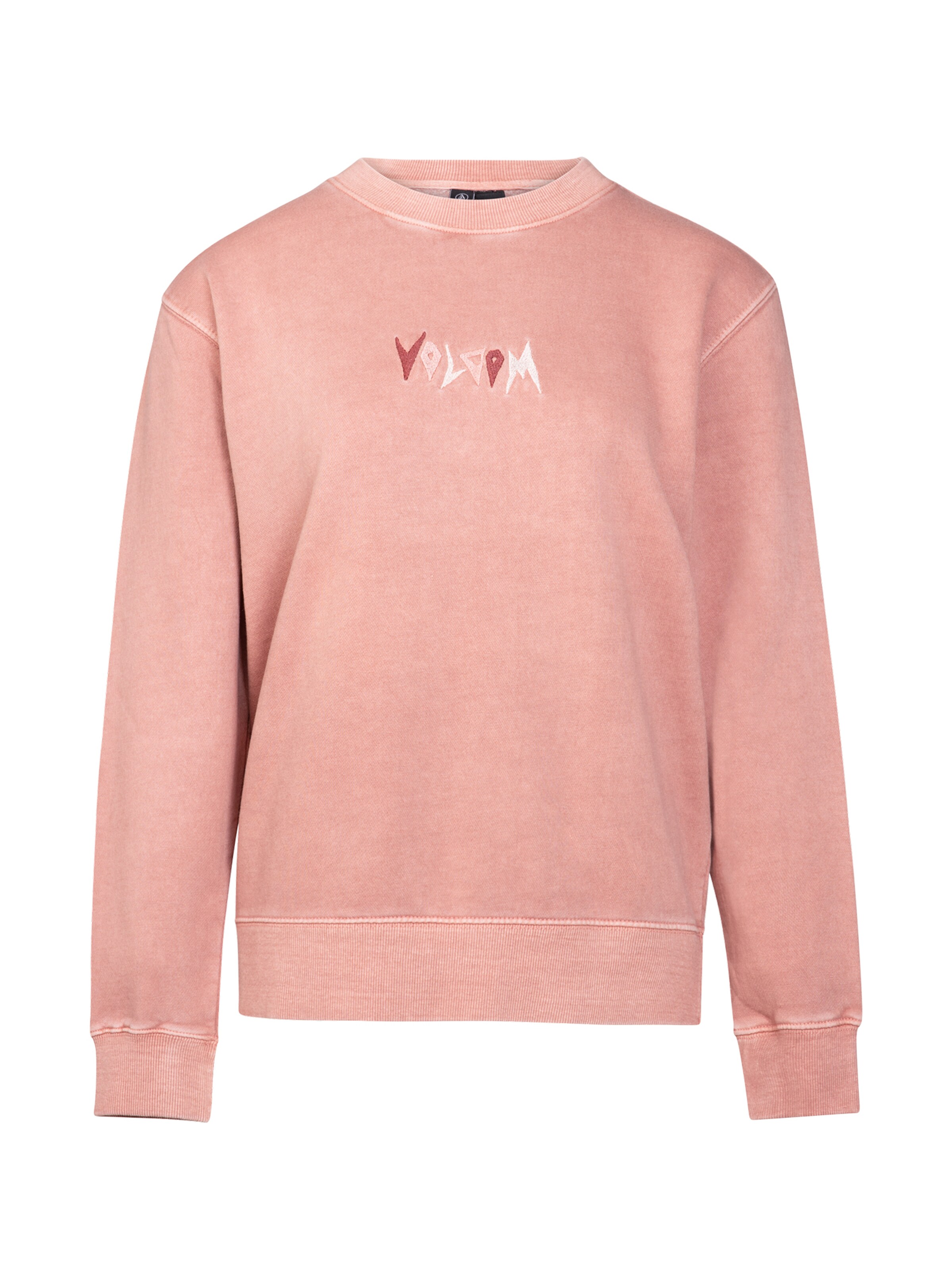Volcom Sweatshirt 'Spikstone' in Roze: voorkant