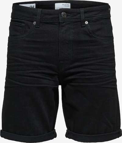 SELECTED HOMME Shorts 'ALEX' in black denim, Produktansicht