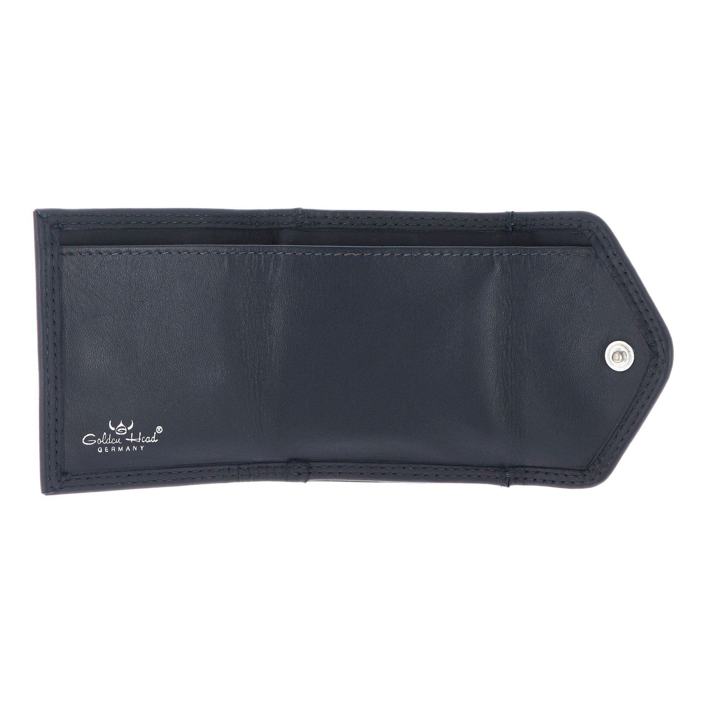 GOLDEN HEAD Wallet 'Polo ' in Blue