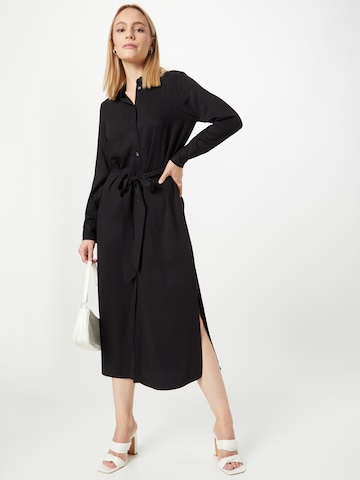 Robe-chemise 'Morose' VILA en noir : devant