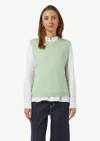 comma casual identity - Pullover em verde: frente