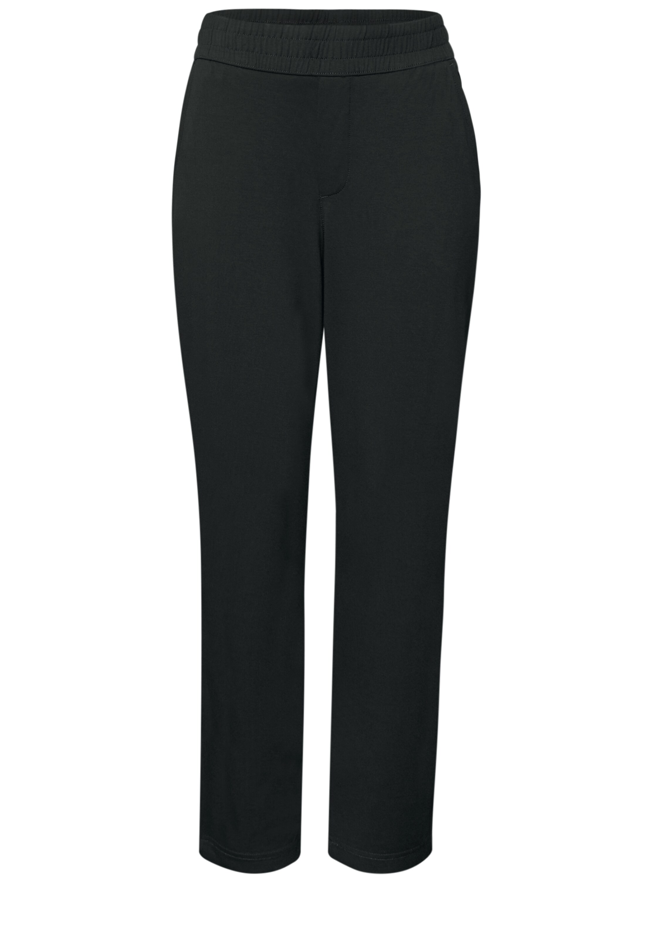 STREET ONE Tapered Hose in Grün: Vorderseite