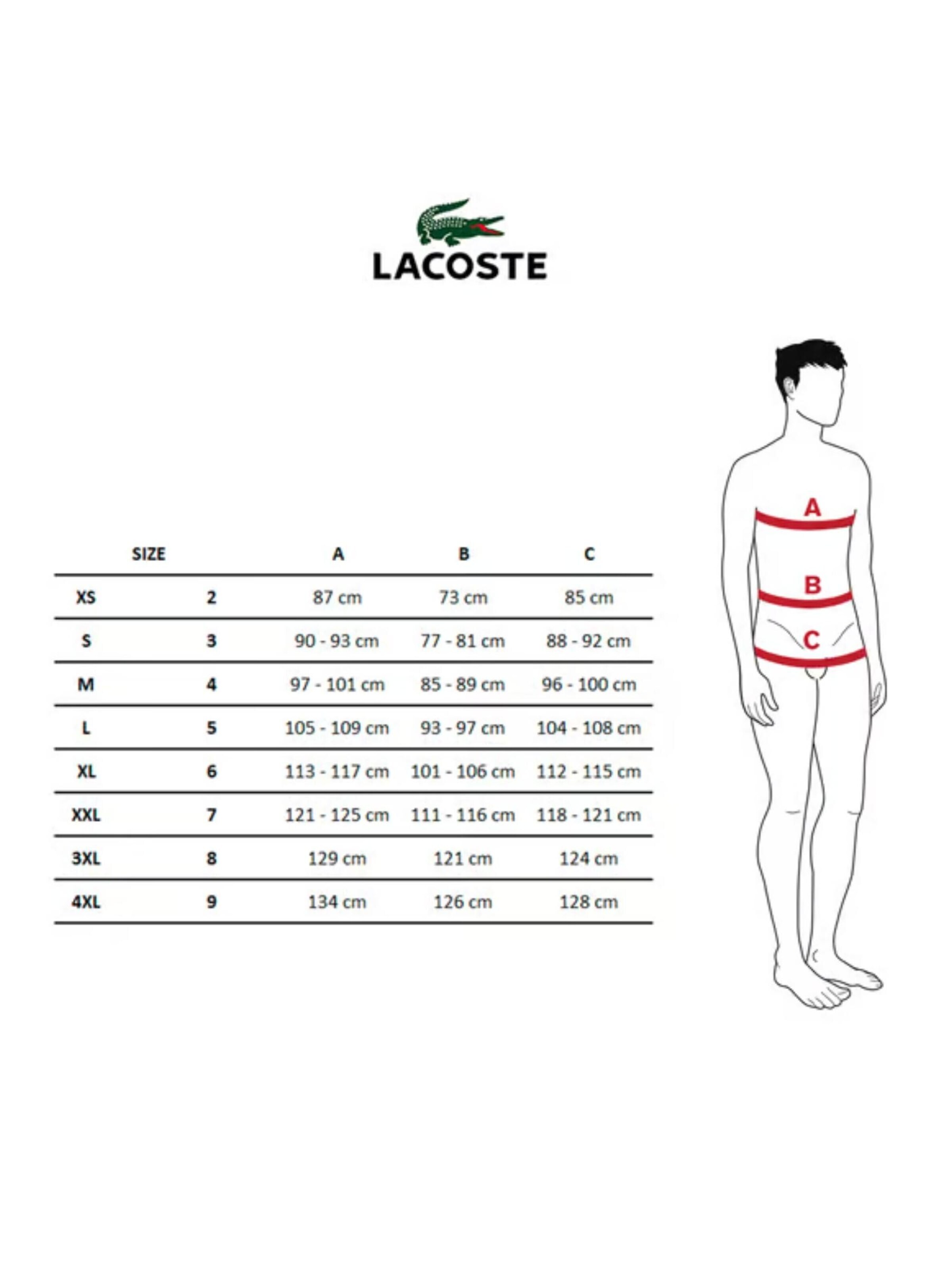 LACOSTE - Calzoncillo boxer 'Tripack boxers lacoste negros big croco sided logo trunks' en negro