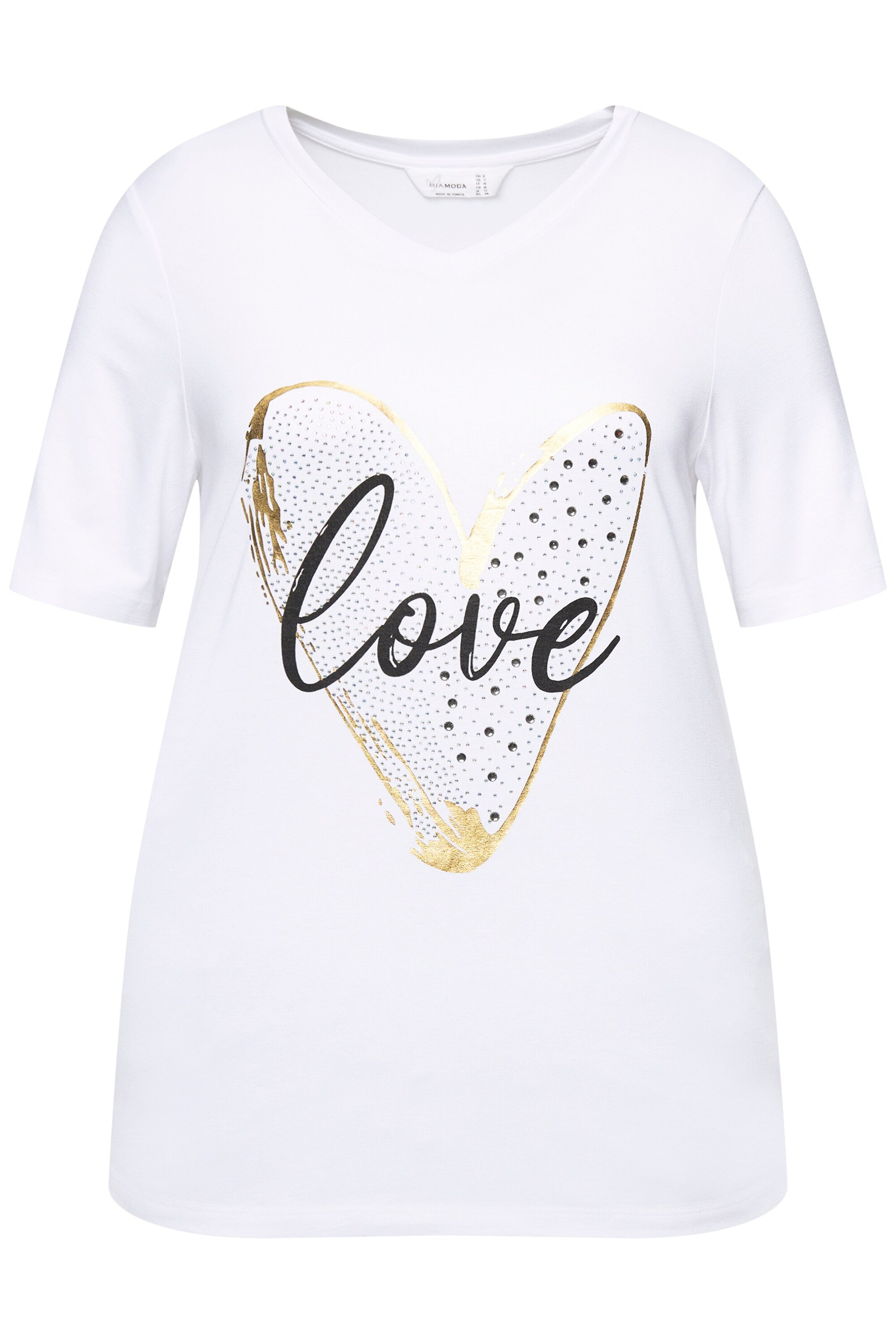 MIAMODA Shirt in Wit: voorkant