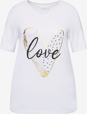 MIAMODA Shirt in White: front