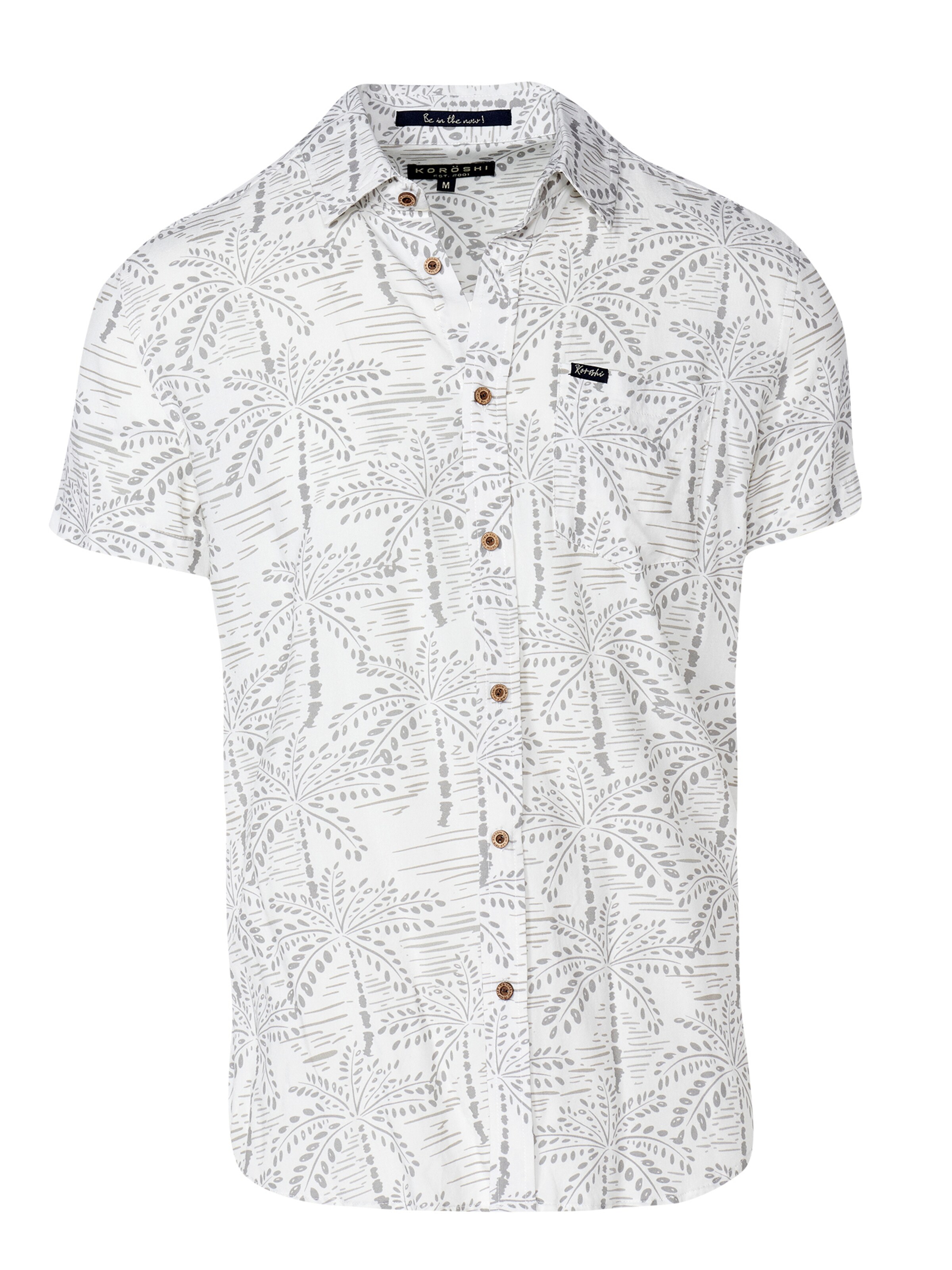 Regular fit Camicia di KOROSHI in grigio