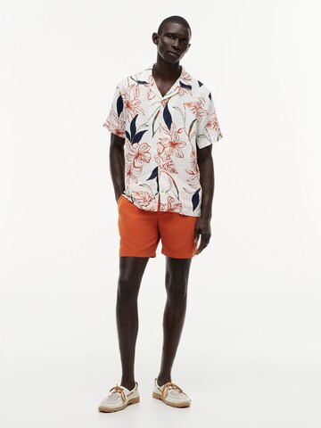 TOMMY HILFIGER Regular Fit Hemd in Weiß