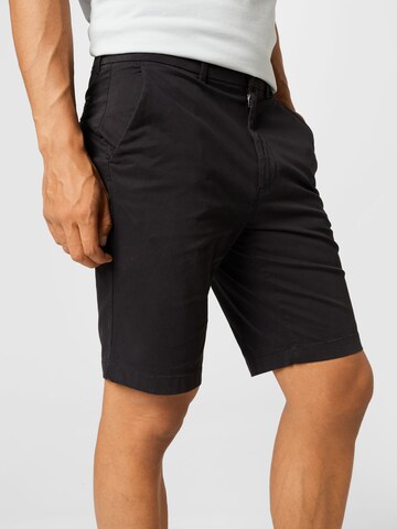 Regular Pantaloni eleganți de la Calvin Klein pe negru
