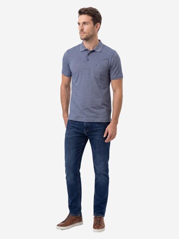 Ragman Shirt 'Basic' in Blauw