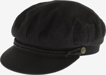 Brixton Hat & Cap in XS in Black: front