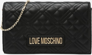 Love moschino black quilted bag sale
