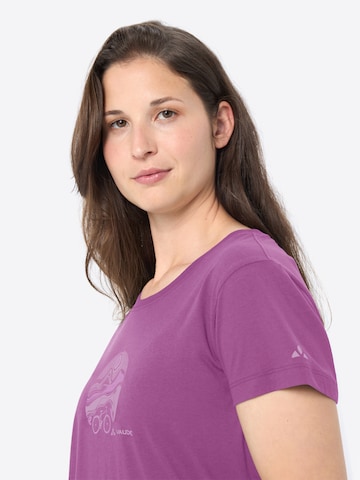 VAUDE T-Shirt in Lila