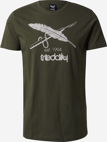 Iriedaily T-Shirt in Grün: predná strana