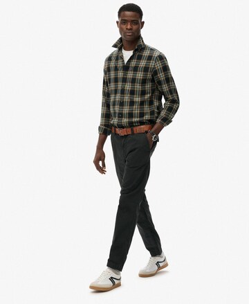Regular Pantalon chino 'Utility' Superdry en noir