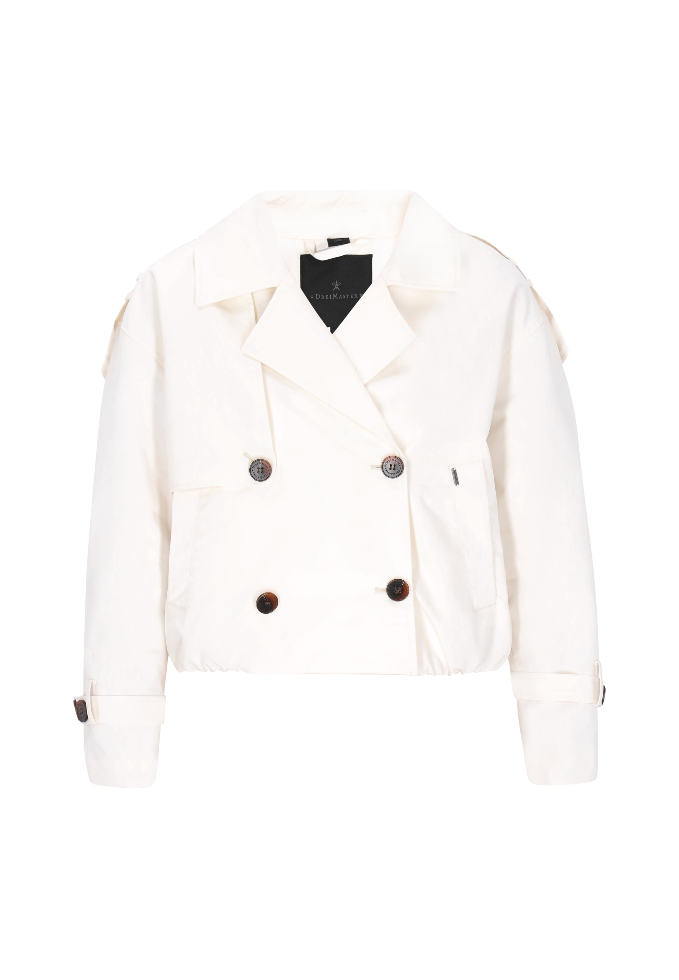DreiMaster Klassik - Chaqueta de entretiempo 'Classic' en blanco: frente