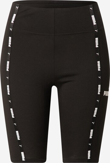 Pantaloni sport 'Power 9' PUMA pe negru / alb, Vizualizare produs