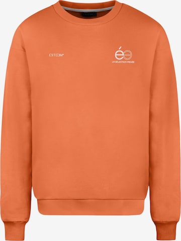 ESTEEM Collegepaita 'Opposé' värissä oranssi: etupuoli