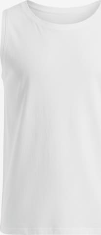 Ombre Shirt in Wit: voorkant