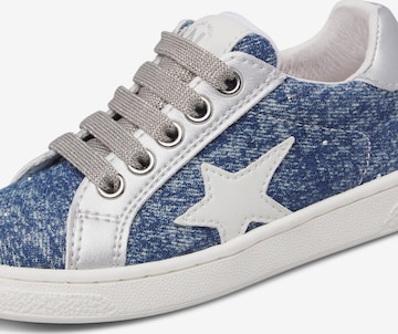 NATURINO Low shoe 'PINN ZIP.' in White: front