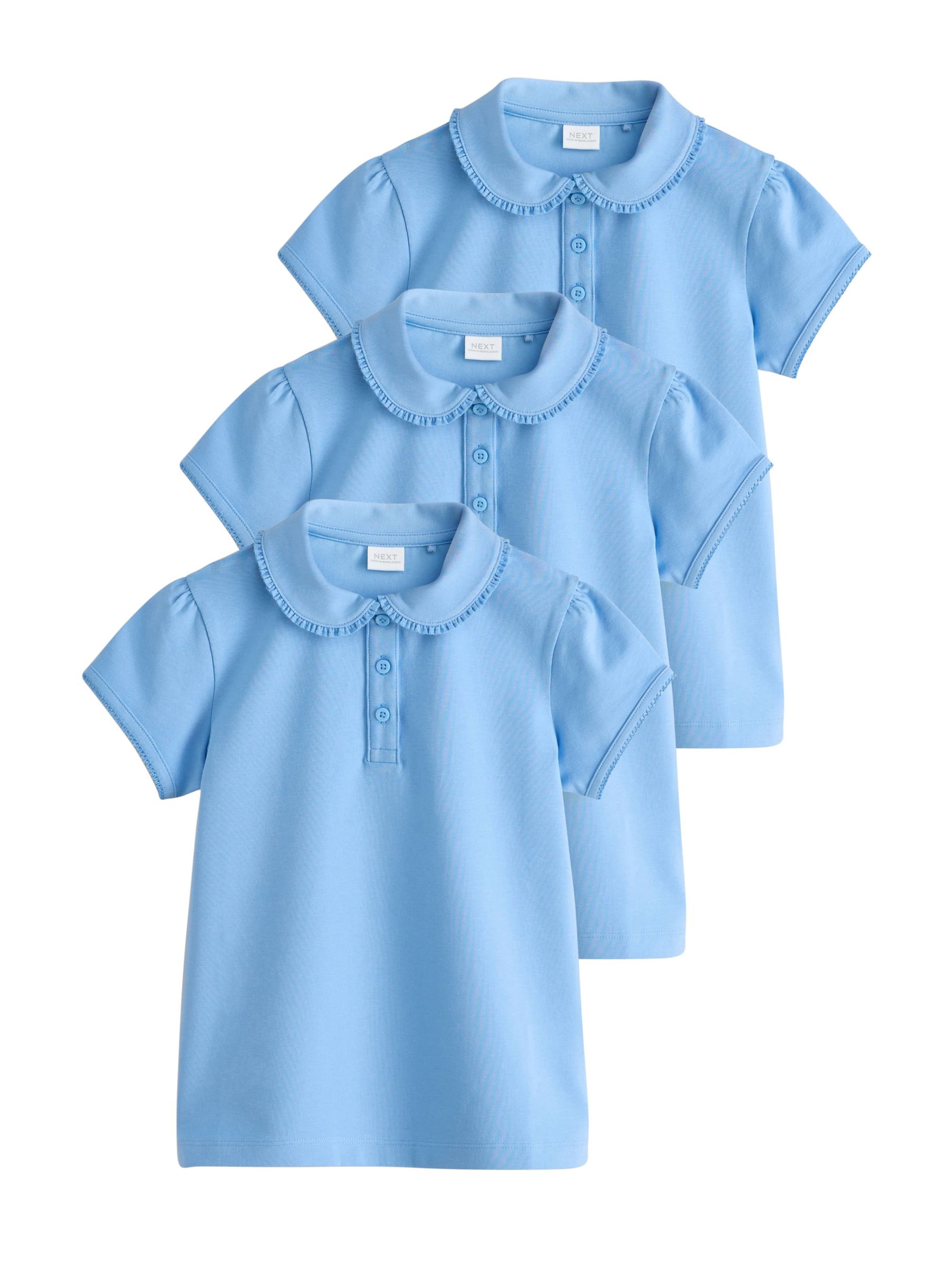 Next - Camiseta en azul: frente