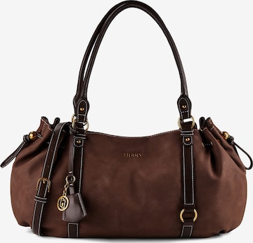 Sac bandoulière 'Ginesa' Liu Jo en marron : devant