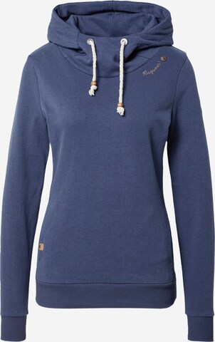 Ragwear Sweatshirt 'FLORA' in Blau: predná strana
