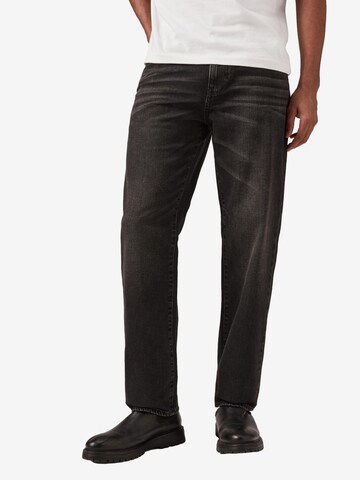 Next Regular Jeans in Black: front