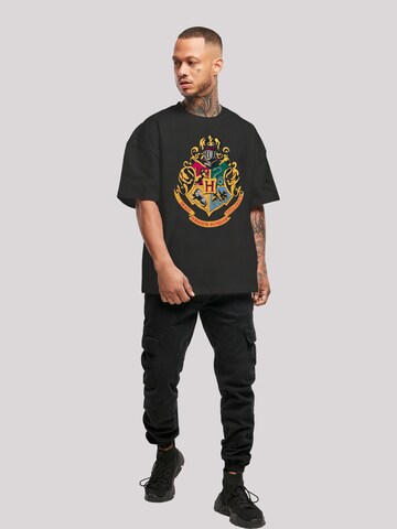 F4NT4STIC Shirt 'Harry Potter Hogwarts' in Zwart
