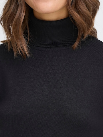 Robes en maille Oxmo en noir