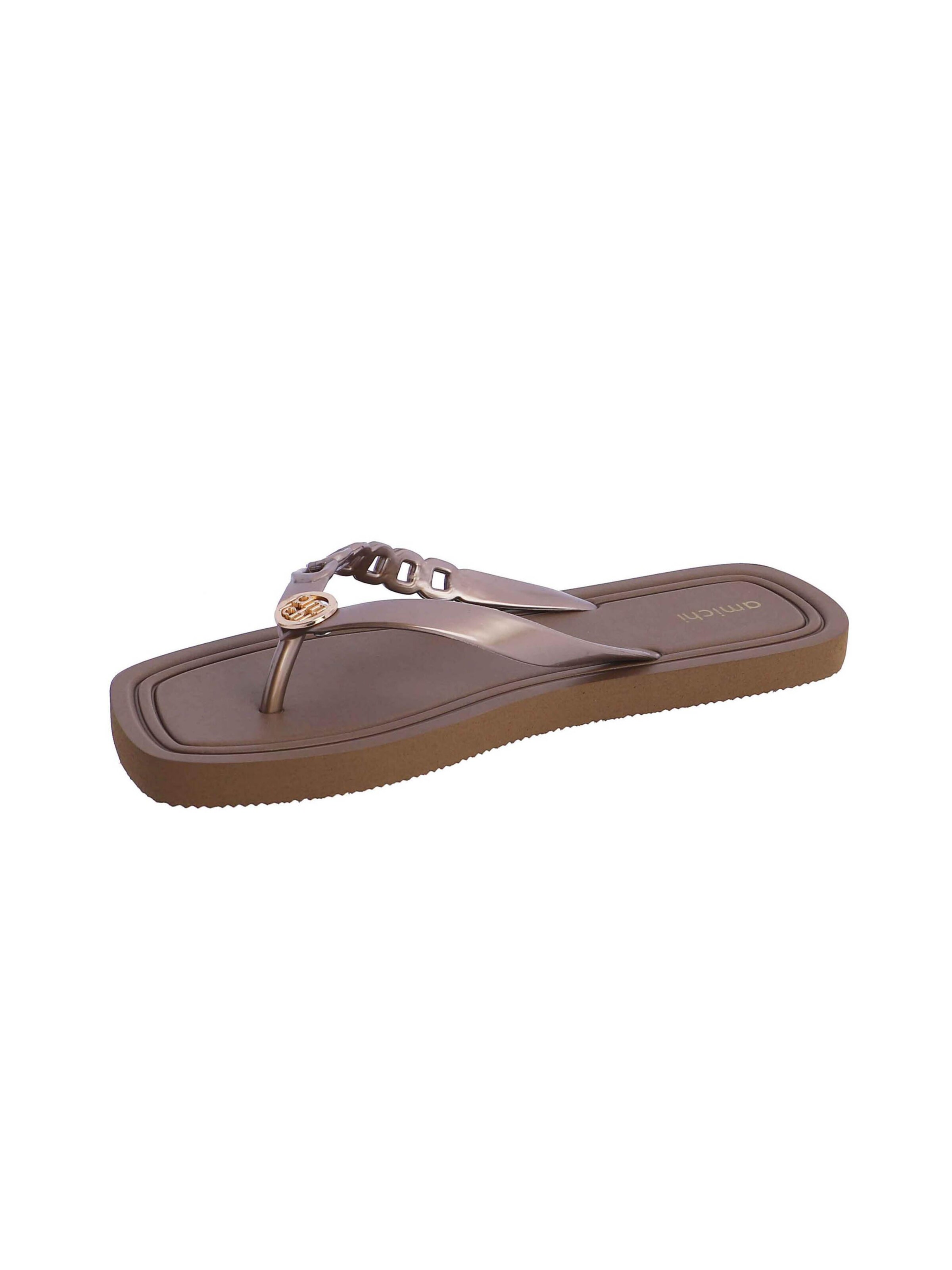Amichi - Sandalias de dedo 'Chanclas de agua de dedo para mujer Erica de pvc y goma eva' en marrón
