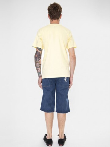 Karl Kani Baggy Jeans 'KK Denim Shorts' in Blauw