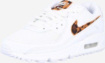 Nike Sportswear Platform trainers 'Air Max 90' in White: front
