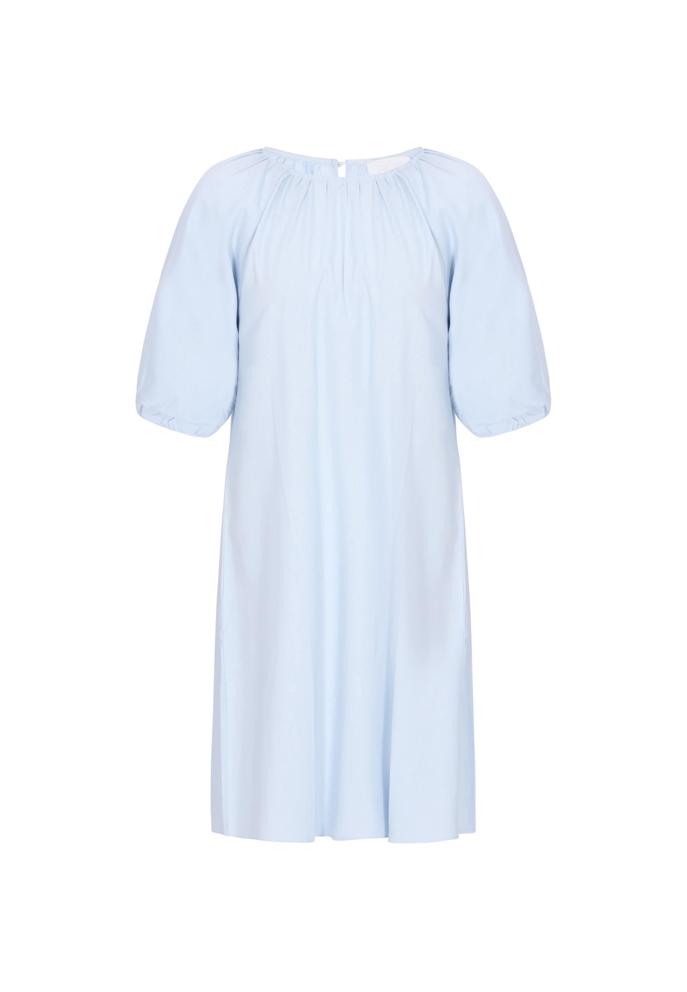 usha WHITE LABEL - Vestido 'Minimalistic' em azul: frente