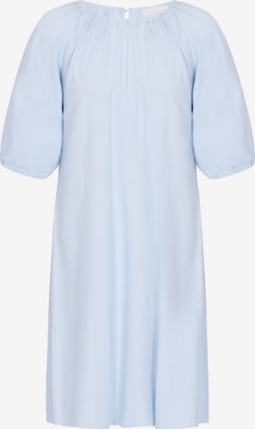 usha WHITE LABEL - Vestido 'Minimalistic' em azul: frente