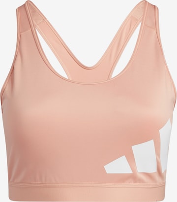 ADIDAS PERFORMANCE Sports Bra 'Believe This' in Pink: front